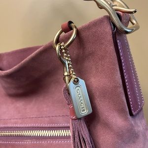 Vintage Coach Suede Purse from around 2007